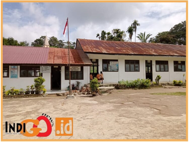 Sekolah Dasar 173665 Hatinggian Lumban Julu, Jumat (11/8).