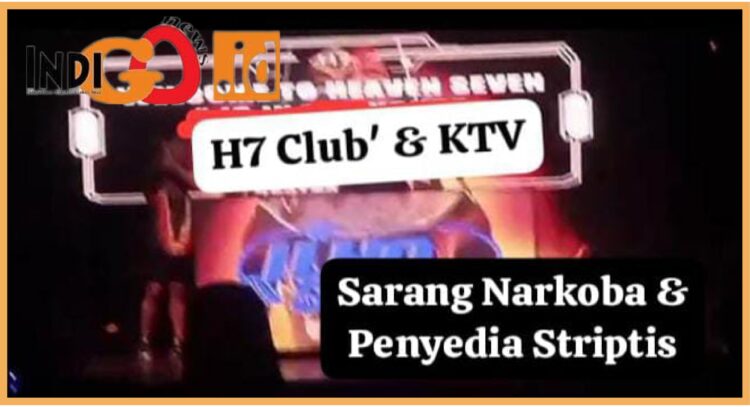 THM H7 sajikan tari striptis dan peredaran narkoba, Jumat malam (1/9).