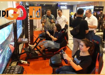 Digitalife saat menggelar Jakarta Game Expo 2023 di Kota Bekasi, Senin (3/9).