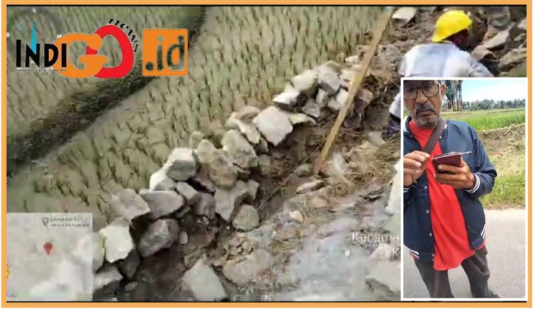 Nasution, pengawas yang selalu main slot game judi saat jam kerja, Rabu (13/9).