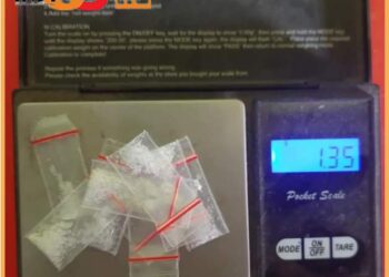 Sabu dan timbangan digital yang berhasil diamankan Polda Sumut dan Polres jajaran, Kamis (14/9).