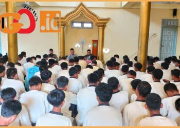 SMAN 1 Belitang III peringati Maulid Nabi Muhammad SAW, Jumat (22/9).