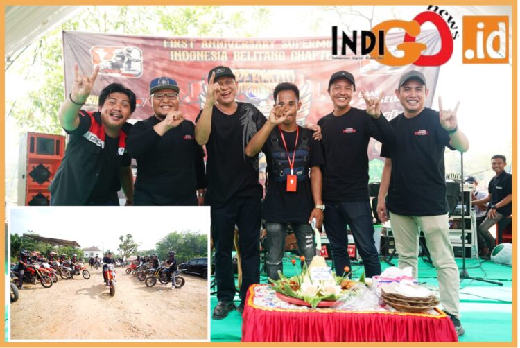 Bupati OKU Timur, Enos saat hadiri First Anniversary SMI Belitang Chapter, Minggu (1/10).