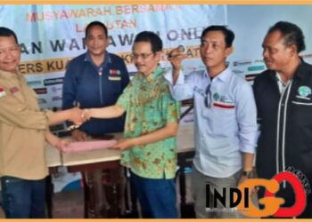 Ade Mulyana terpilih secara aklamasi Ketua Umum IWO periode 2023 - 2028, Selasa (10/10).