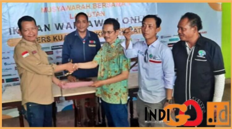 Ade Mulyana terpilih secara aklamasi Ketua Umum IWO periode 2023 - 2028, Selasa (10/10).