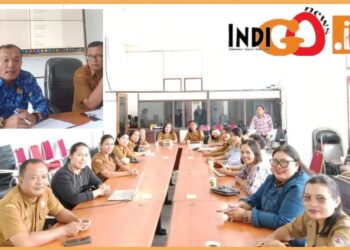 Pemkab Toba rapat monitor jelang Pilkades serentak di 87 Desa, Selasa (17/10).