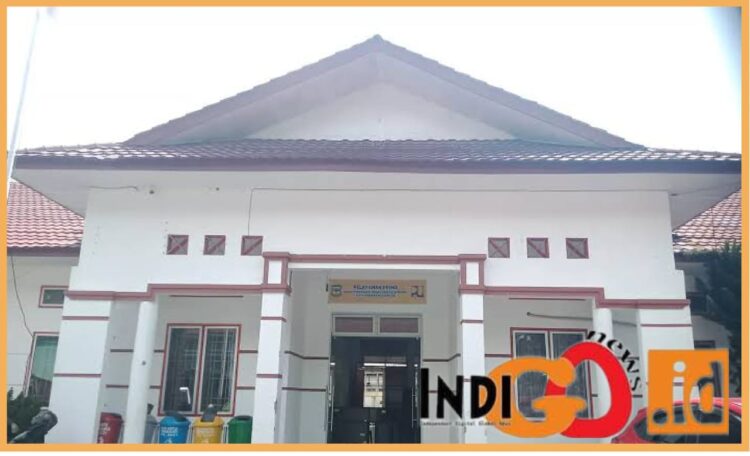 Kantot Dinas PU yang disebut wajibkan rekanan bayar KW 21%, Minggu (29/10).