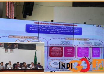 Sosialisasi pemanfaatan sempadan danau, Jumat (13/10).