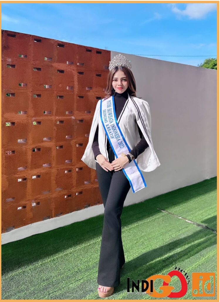 Hadralana, Putri Ekowisata Nasional Tahun 2022, Senin (16/10).