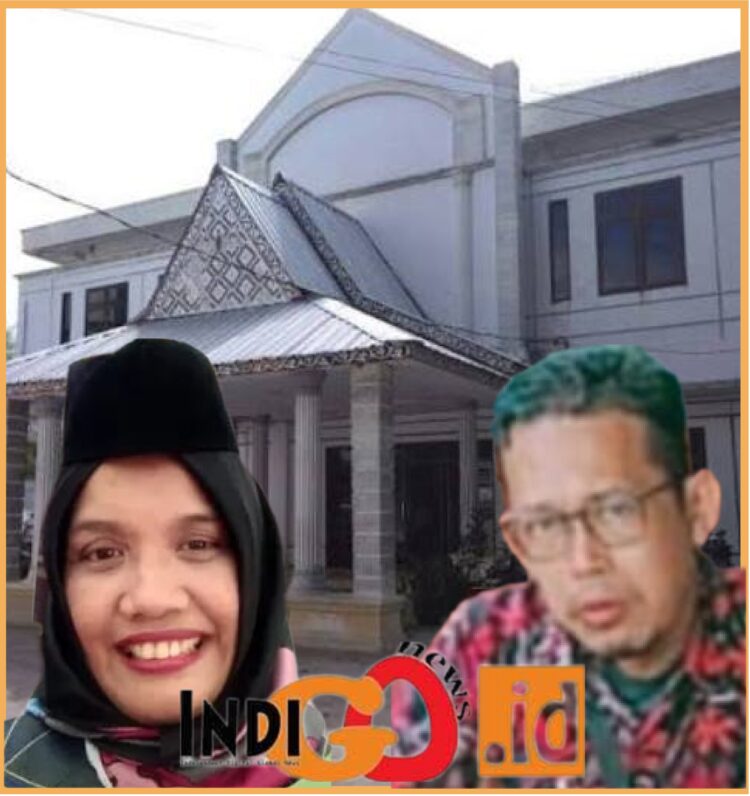 Kadis Kesehatan Pematangsiantar, drg. Irma dan Kabid Yankes, drh. Dodi, Rabu (1/11).