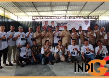 Deklarasi Satgas Inti Prabowo pemenangan Prabowo Subianto - Gibran, Jumat (3/11).