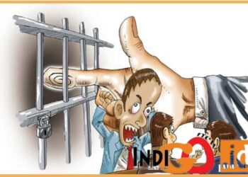 Ilustrasi para petinggi dan staf Lapas nakal, Sabtu (4/11).