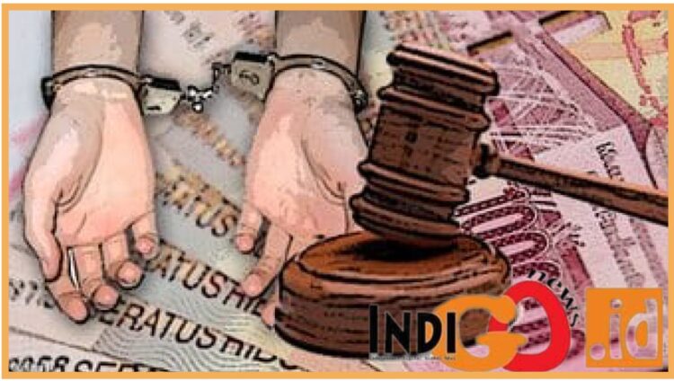 Karikatur dugaan korupsi Dinas PU Toba, Senin (6/11).