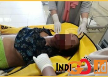 Jenazah Sonya saat diamankan oleh Polres Toba beberap bulan silam, (7/6).