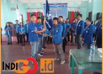 Pelantikan pengurus PAC GMKI Sipahutar, Sabtu (2/12).