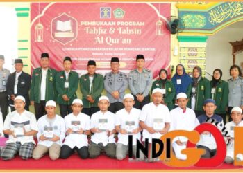 Lapas Kelas IIA Pematangsiantar saat giat program Tahfiz dan Tahsin Al- Quran, Selasa (12/12).