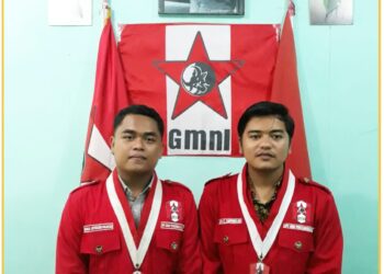 Ronald Panjaita, Ketua Dewan Pimpinan Cabang (DPC) Gerakan Mahasiswa Nasional Indonesia (GMNI) Pematangsiantar periode 2023 - 2025, Jumat (2/2).