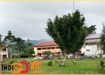 Situasi di kantor UGP Aceh Tengah saat beberapa anggota minta keluar, Kamis (15/2).