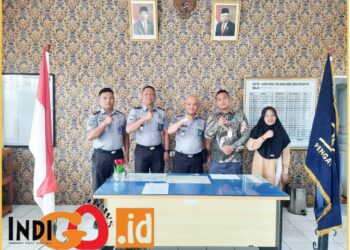 LBH Posbakumadin saat sosialisasi di Rutan Klas IIB Sidikalang, Sabtu (2/3).