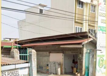 Lokasi judi AK Cs di Lubuk Pakam yang bebas beroperasi, Senin (4/3).