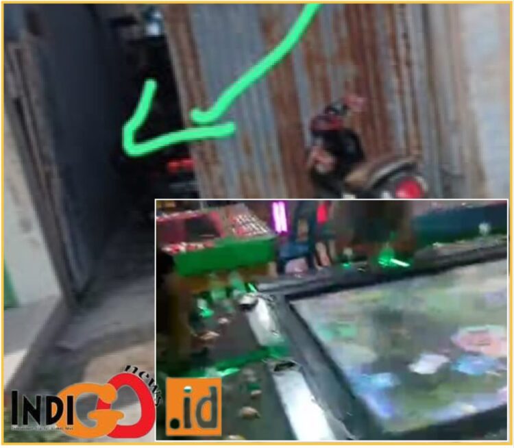 7 mesin gelper tembak ikan dan 1 gelper piala di Komplek Ruko Graha Terminal Kisaran, Selasa (12/3).