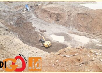 Ilustrasi tambang pasir di Taput yang tidak dihentikan Kapolres Taput, Jumat (15/3).