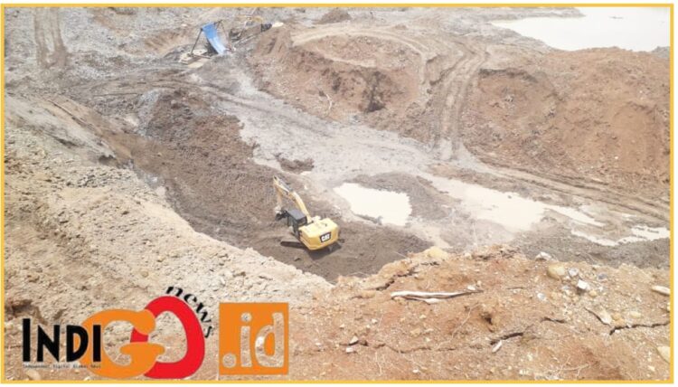 Ilustrasi tambang pasir di Taput yang tidak dihentikan Kapolres Taput, Jumat (15/3).