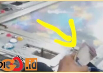 Judi Gelper milik Ilham di Pantai Cermin - Serdang Bedagai.