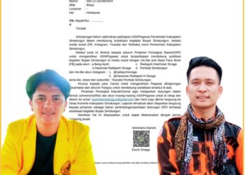 Swandi Sihombing selaku Ketua SAPMA PP Simalungun dan Andry Napitupulu selaku Koordinator KMPD memberi tanggapan penilaian