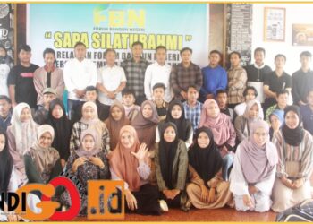 Forum Bangun Negeri (FBN) Kabupaten Dairi bersama unsur pengurus FBN Provinsi Sumut saat giat acara sapa silaturahmi, Minggu (19/5).