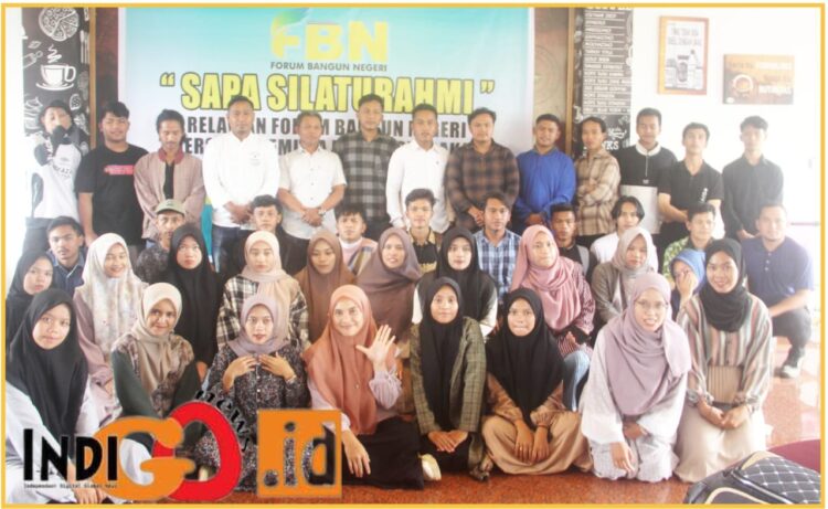 Forum Bangun Negeri (FBN) Kabupaten Dairi bersama unsur pengurus FBN Provinsi Sumut saat giat acara sapa silaturahmi, Minggu (19/5).