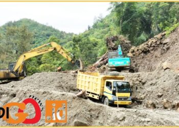 Lokasi tambang ilegal galian C, Rabu (29/5).