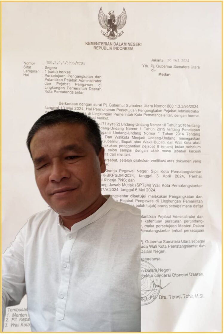 Surat Kementerian Dalam Negeri dan Ketum LSM Forum13 Indonesia, Kamis (30/5).