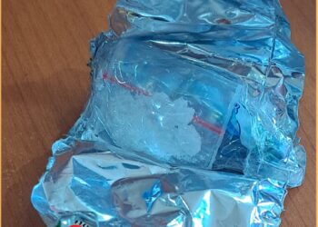 Barang bukti sabu yang diamankan Rutan Tarutung, Jumat (31/5).