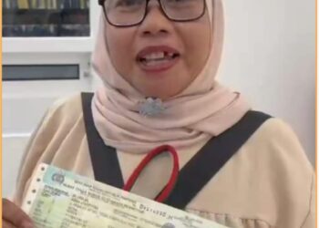 Sri Rahmadani, warga yang mengakui nyamanya ruang publik kepengurusan pajak, Sabtu (8/6).