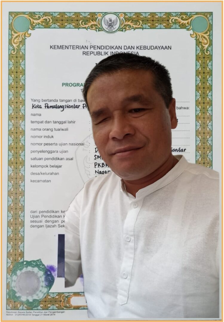 Ijazah Paket C diduga Palsu dan Ketum LSM Forum13 Indonesia, Jumat (14/6).