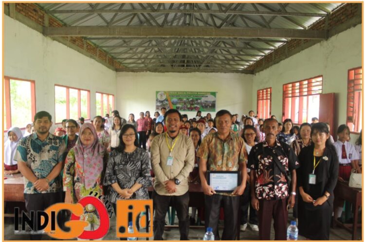 Rumah Baca Pelita Bangsa saat adakan lomba cerdas cermat, Sabtu (15/6).