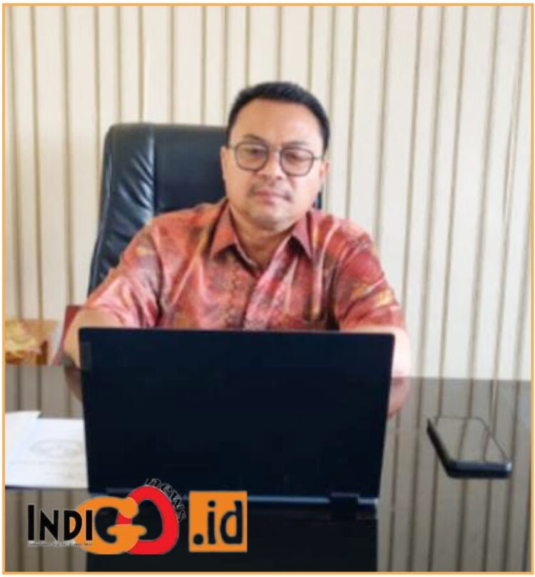 Kepala Sekolah SMK N 1 yang juga Ketua MKKS SMK Kabupaten Dairi, Drs. Imsar Banurea saat klarifikasi, Kamis (27/6).