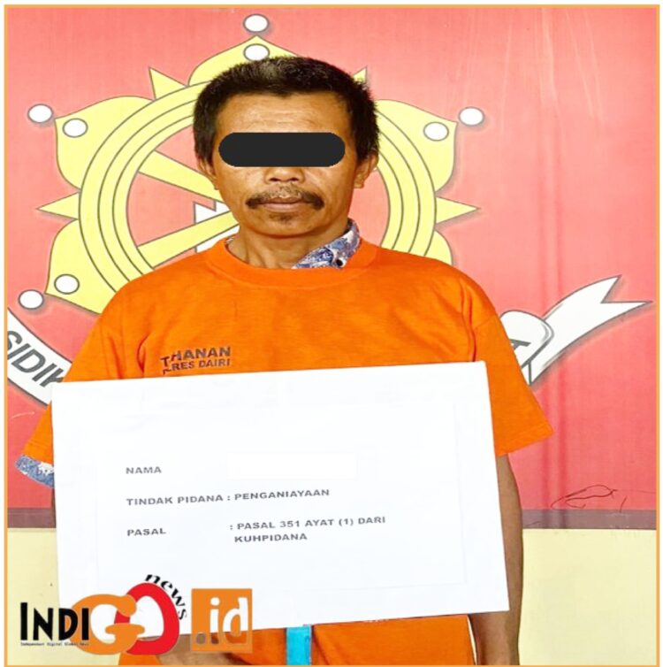 PS saat diamankan di Mapolres Dairi, Jumat (28/6).