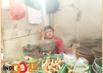 Norman, seorang pedagang saat diwawancarai Indigonews, Jumat (28/6).