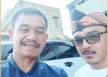 Direktur Eksekutif IP2 BAJA Nusantara, Djonggi Napitupulu saat bersama reporter Indigonews, Selasa (16/7).