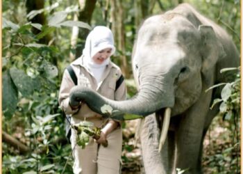 Nadyra, Putri Remaja Lingkungan Sumut, Selasa (16/7).