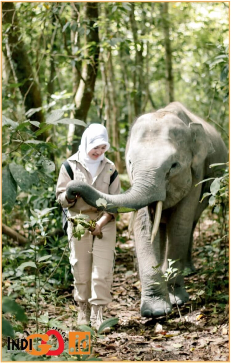 Nadyra, Putri Remaja Lingkungan Sumut, Selasa (16/7).