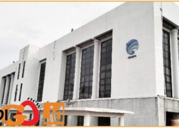 Kantor Dinas Kominfo Kepri, Rabu (16/7).