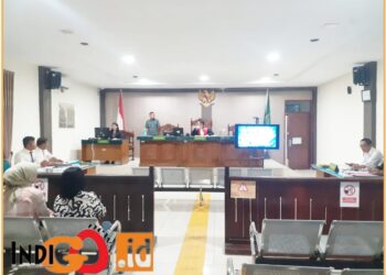 Sidang perdana prapit penetapan tersangka oleh Polres Toba, Rabu (17/7).