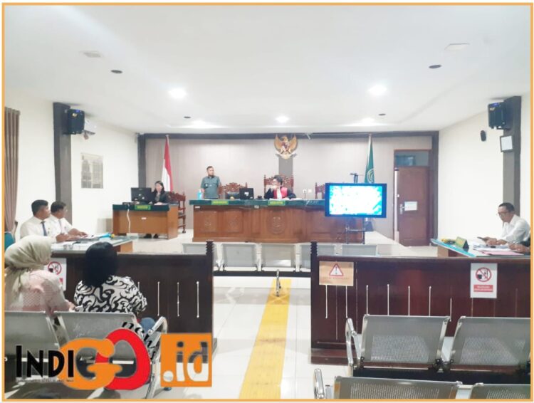 Sidang perdana prapit penetapan tersangka oleh Polres Toba, Rabu (17/7).