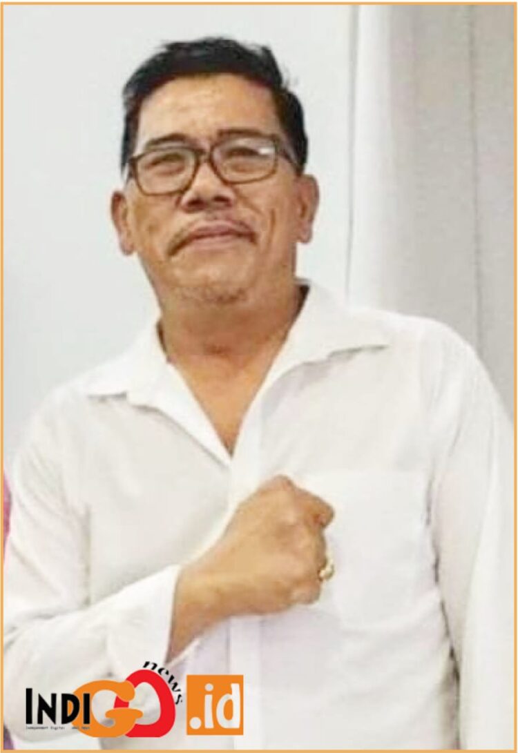 Ucok Damanik, kader senior Partai Gerindra. Sabtu (31/8).