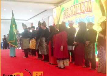 Pelantikan Pengurus Selingsing Daerah Tanjungpinang dan Bintan, Minggu (15/9).