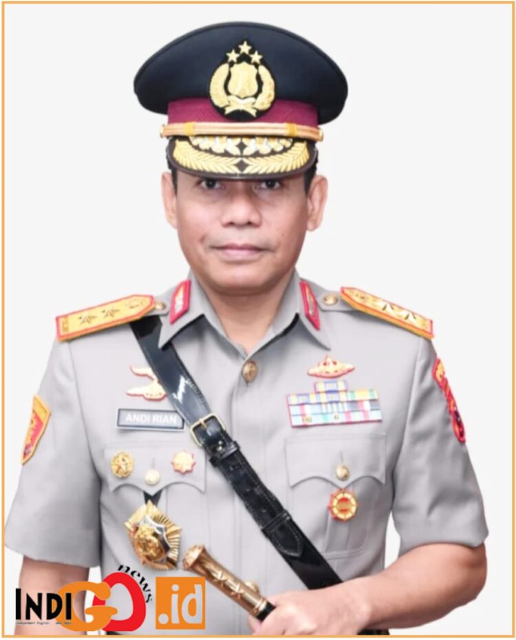 Irjen. Pol. Andi Rian R Djajadi SIK, MH menjabat Kapolda Sulawesi Selatan, Minggu (22/9).