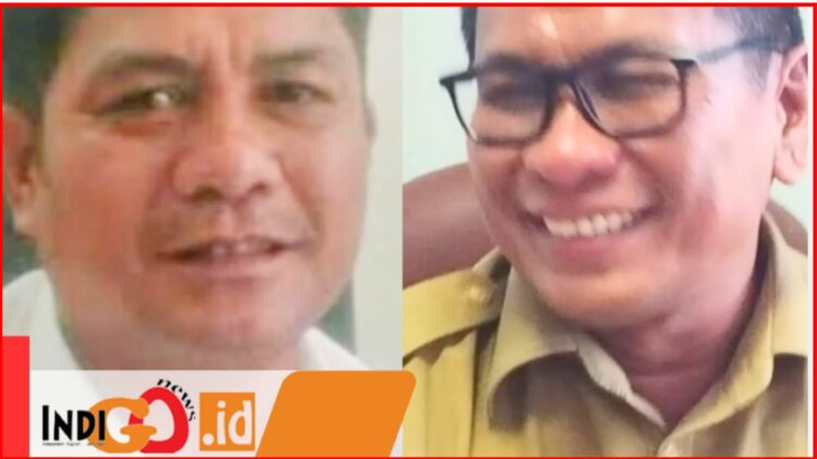 Kasatpol PP Taput, Rudi Sitorus dan Plh. Sekda Taput David Sipahutar, Rabu (9/10).